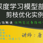深度学习模型部署与剪枝优化实例